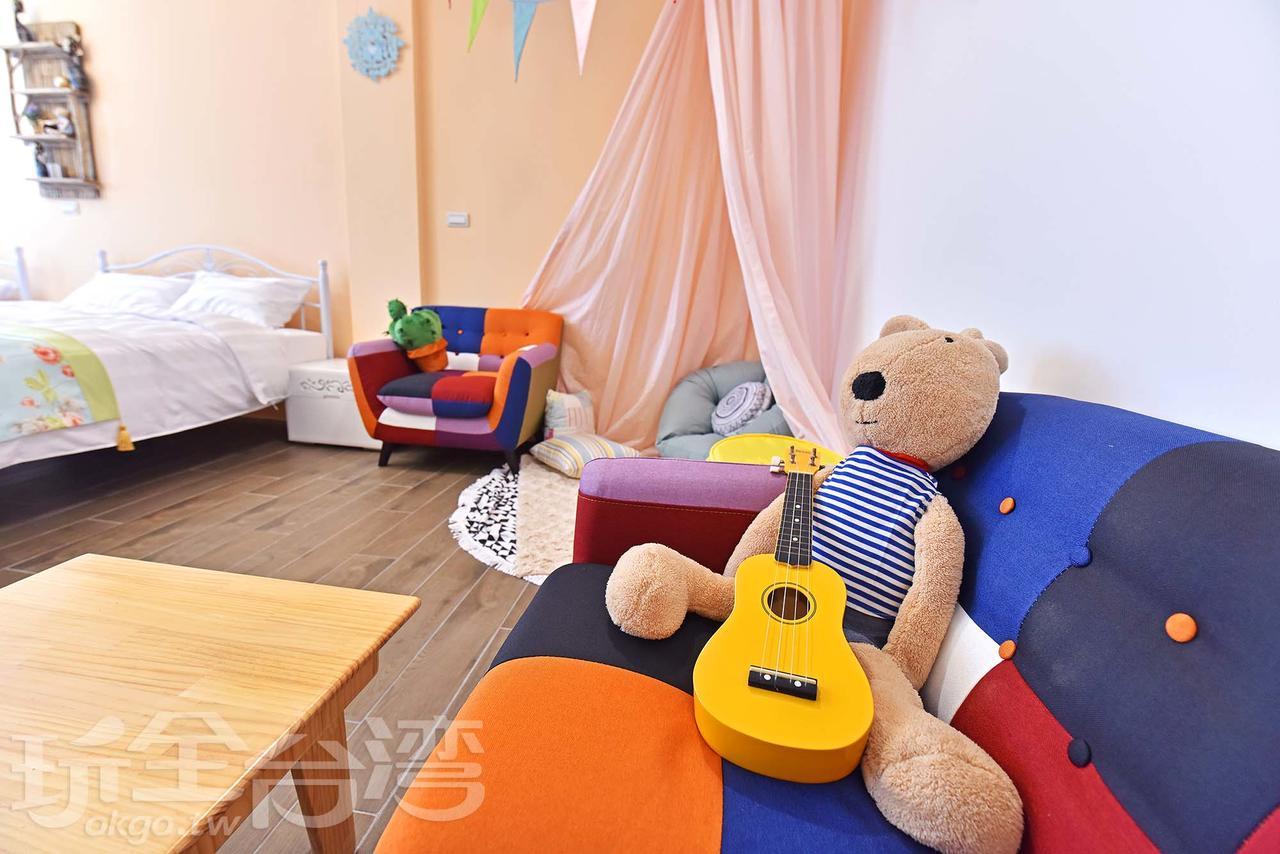 夏日澄藍the Charming Land Apartment Baisha Exterior photo